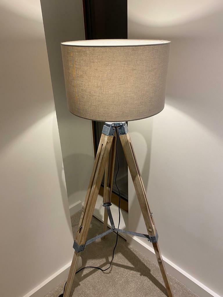 alpine tripod floor lamp